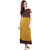 Libas Yellow Rayon Embroidered Kurta For Women