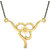 Candere Evie Gold Mangalsutra Pendant 18K Yellow Gold