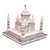 White Marble 9 Inch Taj Mahal For Home Decoration