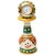 White Marble Piller Clock Home Decorative And Gift Item 6 Inch
