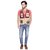 SBA Beige Color Sleeveless Cotton Casual Jacket