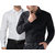 You Forever Black and White Combo of 2 Cotton shirts