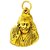 Men Style Gold  Saibaba  Chain Pendant