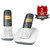 Siemens Gigaset A490 Duo Cordless Landline Phone (White)