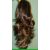 Get Instant Daily-use Party Look With Golden Brown Hair Fall Extensions For All Hair Types (Set of 1, g)