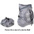 3G Gray Casual Backpacks Fabric Backpack