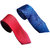 Wholesome Deal Red And Navy Blue Colour Microfiber Narrow Tie (Pack of Two)
