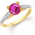 Meenaz  Fancy Ring For Girls  Women Gold Plated In American Diamond Cz  FR191