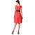 Westrobe Red Dotted Short Dress