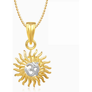 om gold pendant price rupees