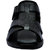Footlodge Mens Black Velcro Sandals