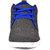 Footlodge Men's Blue & Gray Lace-up Sneakers