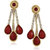 Meenaz Traditional Earrings Fancy Party Wear Kundan Moti Pearl Daimond Earrings For Women - TR181
