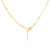 Mahi Gold Plated Gold Alloy Pendant With Chain Only for Women