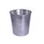 AnasaDecor  Buket Steel Nickle plated Planter  Dustbin Plant Container