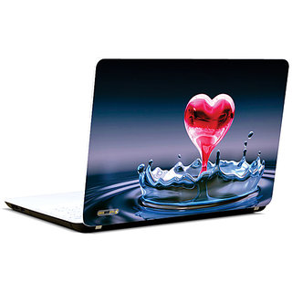 Pics And You Abstract Pink Heart 3M/Avery Vinyl Laptop Skin Sticker Decal-LV0052