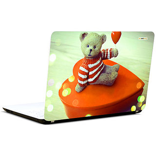 Pics And You Cute Teddy Love 3M/Avery Vinyl Laptop Skin Sticker Decal-LV011