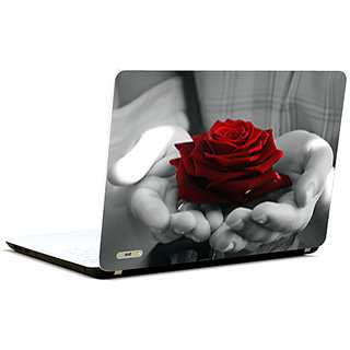 Pics And You Rose In Hand 3M/Avery Vinyl Laptop Skin Sticker Decal-LV004