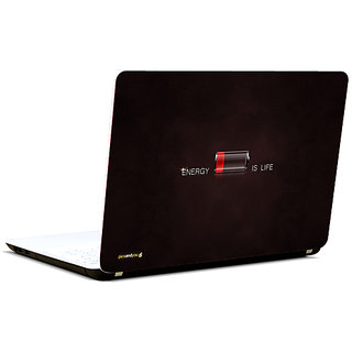 Pics And You Energy Is Life 3M/Avery Vinyl Laptop Skin Sticker Decal-SL015