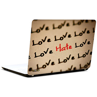 Pics And You Love Heart Love 3M/Avery Vinyl Laptop Skin Sticker Decal-LV110