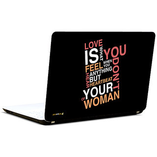 Pics And You Love Is 3M/Avery Vinyl Laptop Skin Sticker Decal-LV100