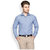 Hussaini Collection Blue Cotton Formal Shirt