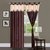 Geonature Brown 4 U Polyster Door Curtains Set Of 4 Size 4x7 (4C7F55)