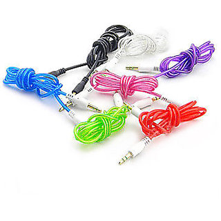 AUX Cable 1 Meter 3.5 mm Jack for Mobile Phone Car MP3 Speaker