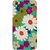 Casotec Floral Design Hard Back Case Cover for HTC Desire 816