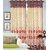 Geonature Red Pannel Polyster Door Curtains Set Of 4 Size 4x7 (A-4C7F52)