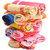 Handkerchief for Womens/Girls - Multicolor - Set of 12 Handkerchief