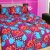 Akash Ganga Multi-Coloured Cotton Double Bedsheet with 2 Pillow Covers (KM557)