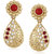 Meenaz Traditional Earrings Fancy Party Wear Kundan Moti Pearl Daimond Earrings - TR182