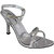 Bellafoz Silver  heeled sandals