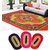 iLiv Combo Of Quilted Carpet With 3 Mats