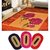 iLiv Combo Of Quilted Carpet With 3 Mats