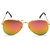 Rico Sordi Gold Aviator UV Protection Men Sunglasses (RSSG055)