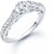Meenaz Solitaire Ring For Girls  Women Silver Plated In American Diamond FR162