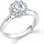 Meenaz Fancy Ring For Girls  Women Silver Plated In American Diamond Cz FR206
