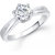 Meenaz Fancy Ring For Girls  Women Silver Plated In American Diamond Cz FR236