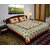 Vivid Rajasthan Multicolour Vibrant Cotton Double Queen Size Bedsheet(DB450)