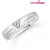 Meenaz Fancy Ring For Girls  Women Silver Plated In American Diamond Cz FR347