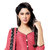 Khushali Pink Embroidered Chanderi Salwar Suit Material
