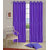 Geonature Purple polyster Eyelet Door Curtains Set Of 6 Size 4X7 (G6CR7F-22)