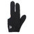 1 Piece 3-Fingers Pool Shooters Billiard Glove Black