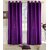 Geonature Purple polyster Eyelet Door Curtains Set Of 6 Size 4X7 (G6CR7F-34)