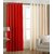 Geonature Multi polyster Eyelet Door Curtains Set Of 6 Size 4X7 (G6CR7F-38)