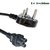 De TechInn 3 Pin Power Supply Cord Cable for Laptop Adapter Charger - 1.5 Mtr