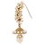 Traditional Long Jhumki Earrings with Pearl