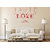 Wall Stickers Love Word With Hangings Background Design Bedroom